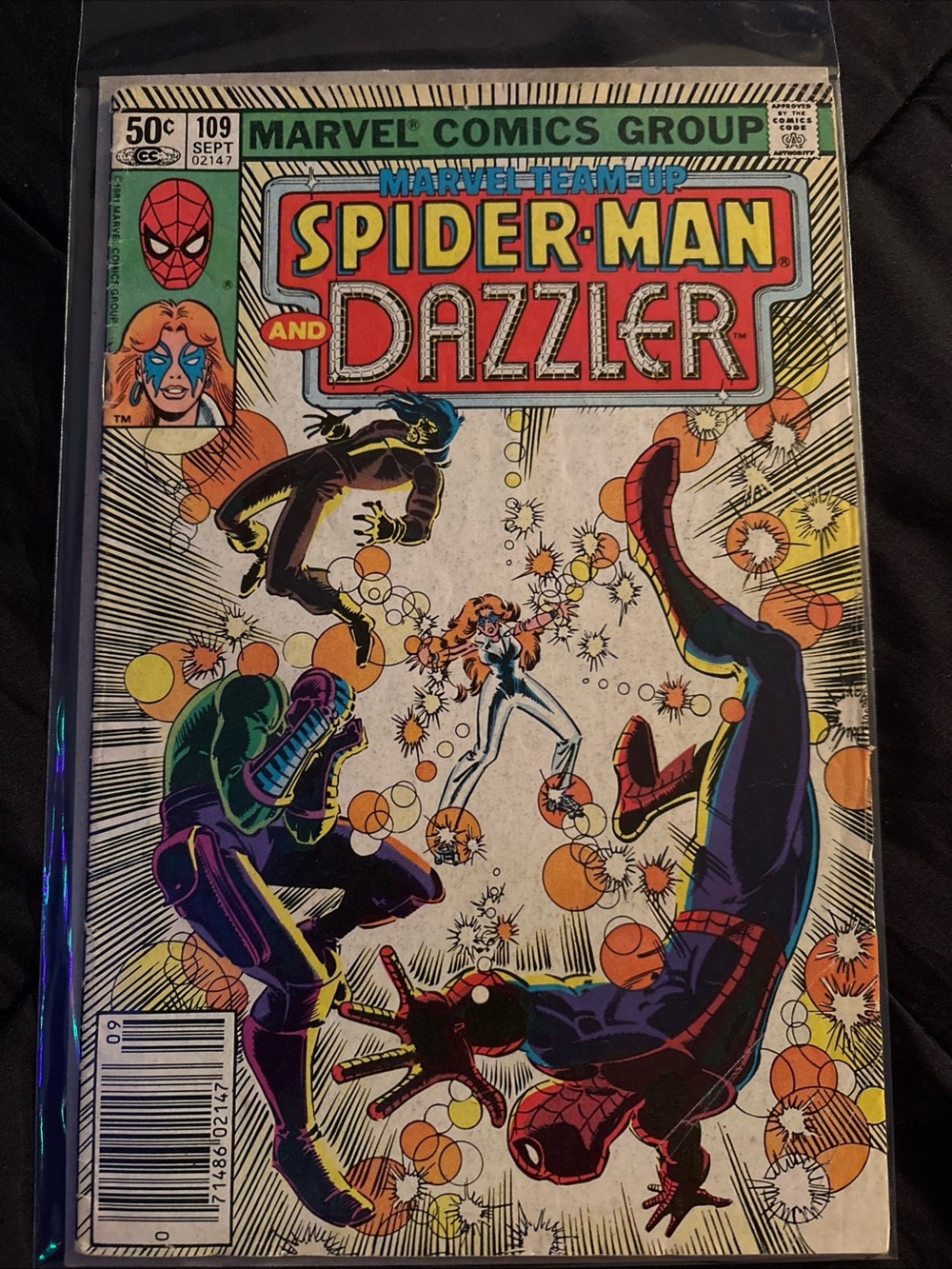 Marvel Team-Up #109 Dazzler Newsstand Edition Marvel 1981